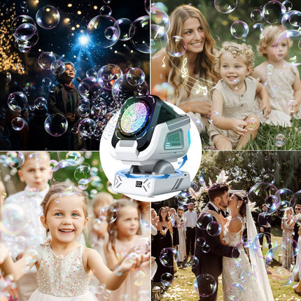 Bubble Machine for Party with Remote Control, Portable Bubble Machine