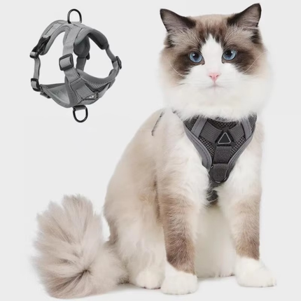 Reflective Cat Vest Harness with Mesh – image 11