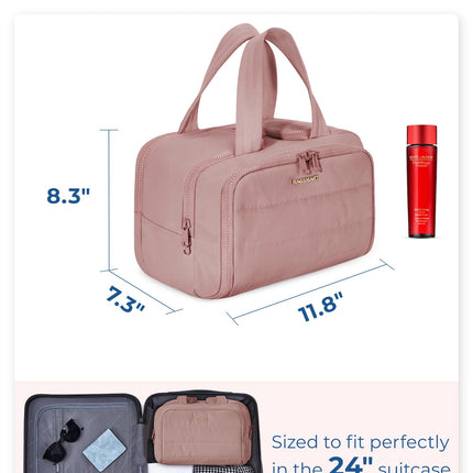 Makeup Bag, Dopp Kit for Shaving – image 4