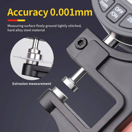 Measuring Tool for Paper and Cloth, Digital Thickness Gauge – image 4