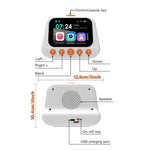 Tuzwa Smart Alarm Clock with AI Voice Assistant – 12 Sleep Sounds, 50 Alarms, Pomodoro Timer, Quiz Mode & Bedtime Audio