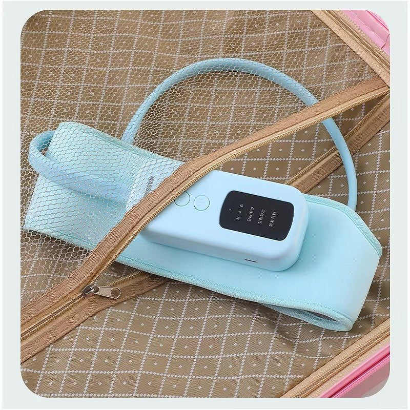 Tuzwa Heated Head Massager – 6-Zone Air Compression, 3 Heat Settings, 3 Massage Modes, Wireless Rechargeable & 15-Min Timer