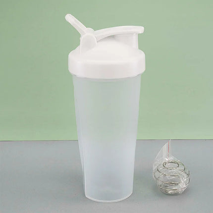 Protein Shaker Bottle with Mixing Ball, Leak Proof Shaker Cup 20.3 fl oz – image 6