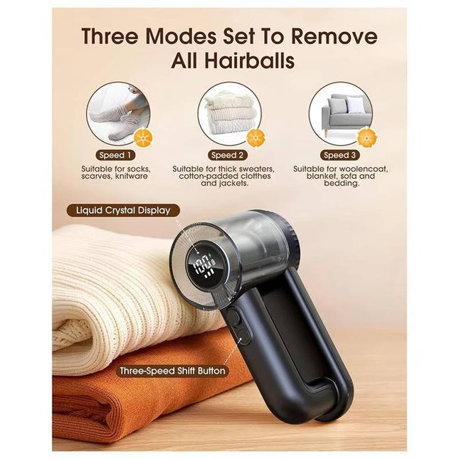 Fabric Shaver, Electric Lint Remover with Lint Brush