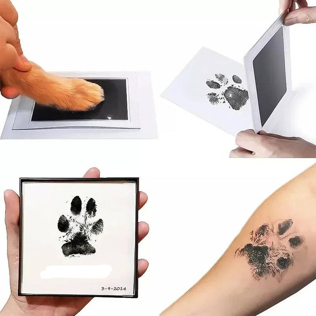 Dog Paw Print Kit with Ink Pad for Keepsakes