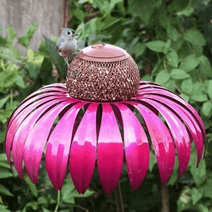 Bird Feeder, Metal Bird Feeder for Backyard and Garden