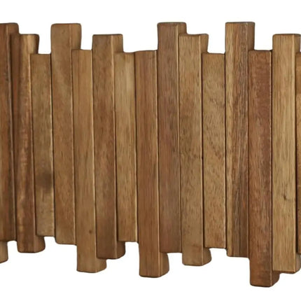 Wooden Coat Rack with Flip Down Magnetic Hooks – image 5
