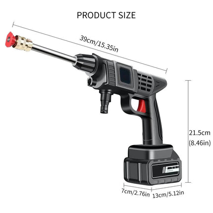 Cordless Spray Gun with Soap Dispenser, Portable Pressure Washer – image 10