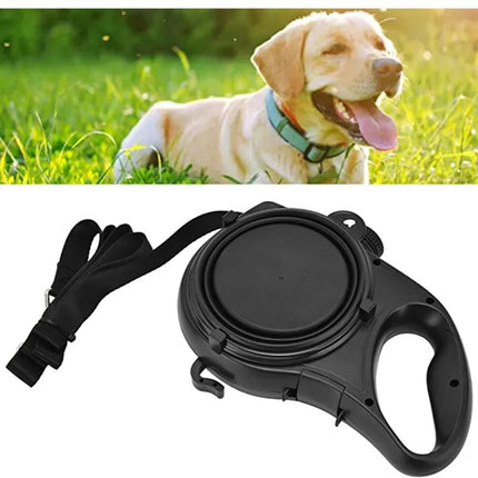 Heavy Duty Dog Leash, 4 in 1 Dog Water Bottle with Collapsible Dog Bowl – image 4