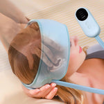Tuzwa Heated Head Massager – 6-Zone Air Compression, 3 Heat Settings, 3 Massage Modes, Wireless Rechargeable & 15-Min Timer