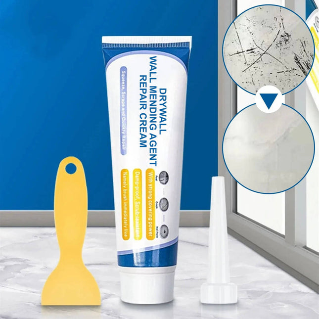 Drywall Repair Kit with Scraper and Sanding Block, Spackle Wall Putty for Holes, Drywall Patch Kit, Drywall Compound