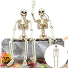 Human Skeleton Halloween Decorations Outdoor, Posable Halloween Skeleton Decoration, Halloween Yard Decoration