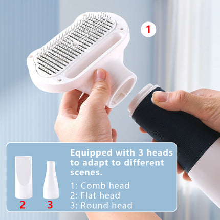 Dog Hair Dryer with Brush, Dog Grooming Tools 3 in 1 – image 4