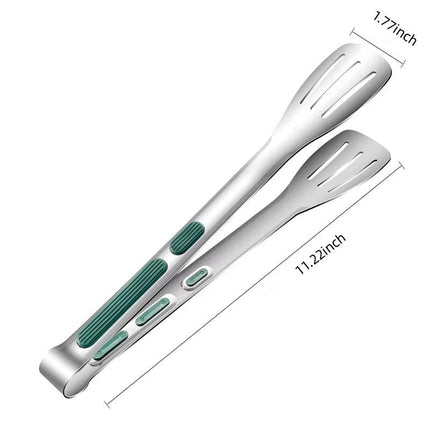 Kitchen Tongs, Scalloped Grip Tips – image 11