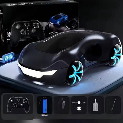 Remote Control Car for Kids, Fast RC Car with Watch Remote and LED Lights – image 6