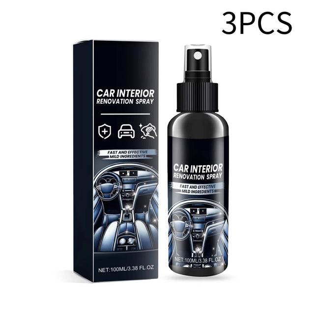 Car Interior Cleaner Set of 3, Car Seat Cleaner and Upholstery Cleaner – image 9