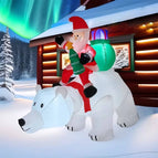 Bear Santa (6 ft 11 in)