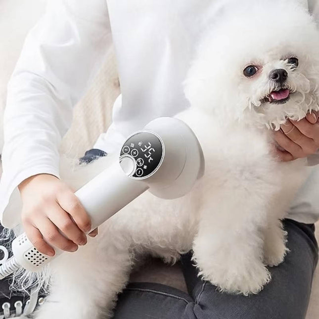 Dog Hair Dryer with Comb, Pet Hair Dryer for Dogs and Cats