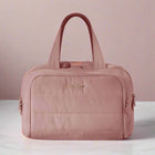 Makeup Bag, Large Travel Toiletry Bag with 4 Compartments, Waterproof Cosmetic Bag, Dopp Kit for Shaving