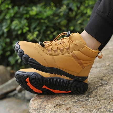 Snow Boots for Men, Waterproof Mens Winter Boots with Fleece Lining – image 4