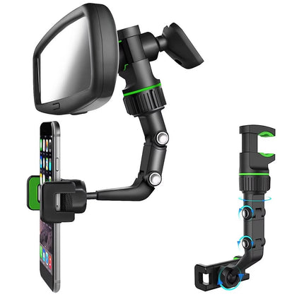 Car Phone Holders, Foldable Clip On Phone Holder for Car and Kitchen