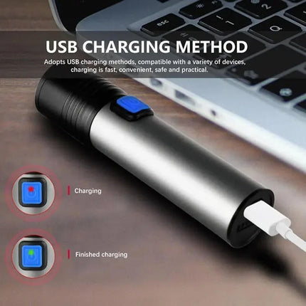 Black Light Flashlight UV Rechargeable, Ultraviolet Flashlight for Pet Urine – image 7