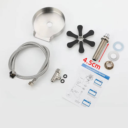Sink Cup Washer, Stainless Steel Glass Rinser for Counter – image 8