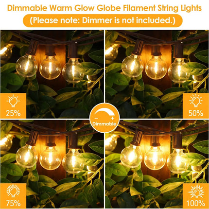 Outdoor String Lights, Backyard String Lights for Pergola and Party – image 6