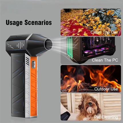 Electric Air Duster, Cordless Blower for Pet Hair and Pool Toys