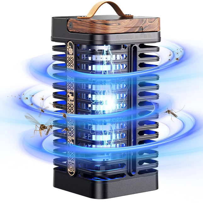 Bug Zappers, Outdoor Mosquito Zapper, Electric Insect Zapper, Mosquito Killer with UV Light for Patio and Backyard
