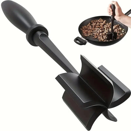 Meat Chopper for Hamburger, Ground Beef Chopper, Nylon Meat Masher Tool, Heat Resistant Meat Shredder for Chili
