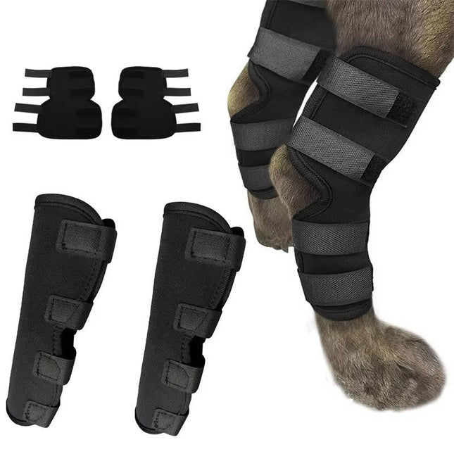 Dog Leg Brace, Canine Leg Brace for Ankle Joint Support, Dog Ankle Brace with Reflective Strips, Braces for Dogs