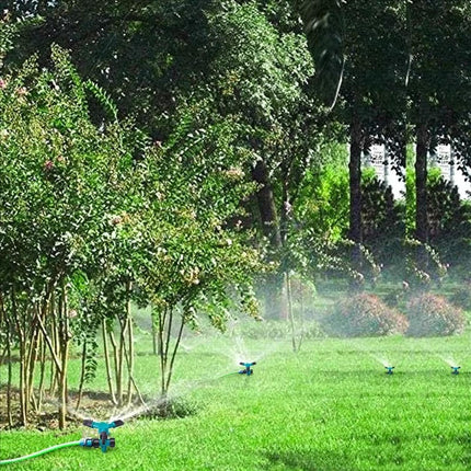 Sprinkler System for Gardens 5 Pack, Rotating Lawn Sprinkler 360 Degree – image 10