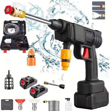 Cordless Spray Gun with Soap Dispenser, Cordless Pressure Washer for Cars and Patio Furniture – image 9