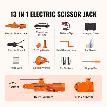 3 Ton Car Jack, Electric Car Jack 12V – image 5