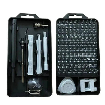 Precision Screwdriver Set 115 in 1, Magnetic Screwdriver Bit Set with Pentalobe and Torx, Watch Repair Kit for Phones