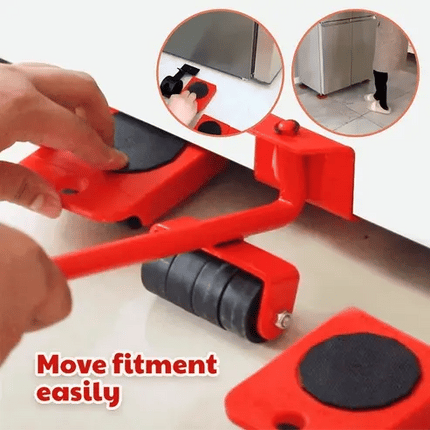 Furniture Dolly, Furniture Moving Wheels with Lifter Bar – image 4