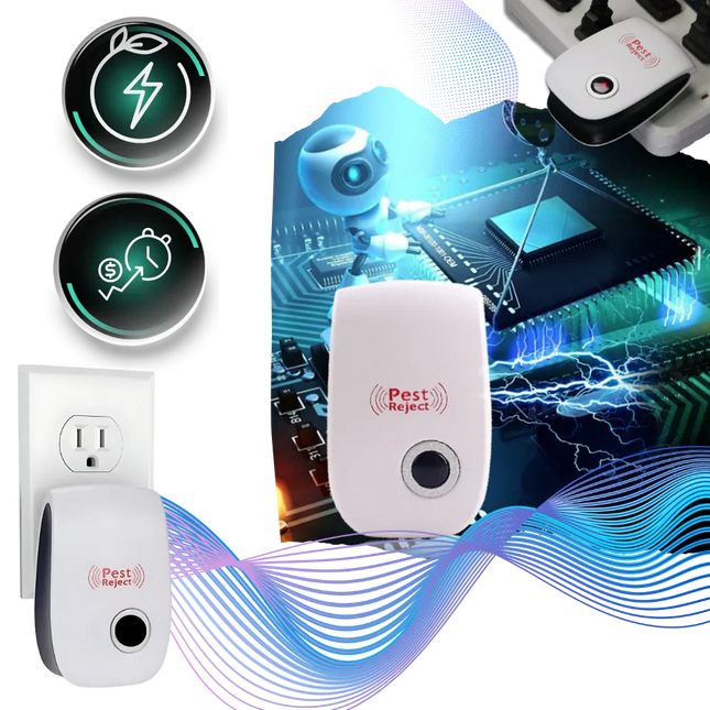 Ultrasonic Pest Repeller, Plug In Pest Repeller for Home and Kitchen