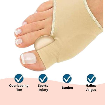 Bunion Toe Corrector, Bunion Sock with Toe Protection Pad