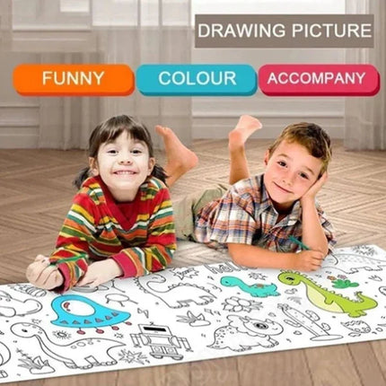Wall Sticker Drawing Roll, Kids Painting Roll – image 7