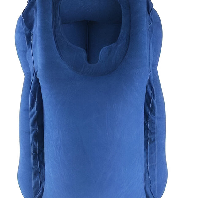 Travel Neck Pillow Inflatable, Flight Pillow with Carry Bag – image 5