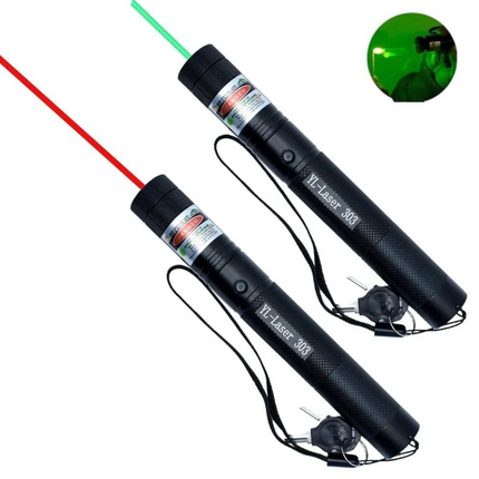 Laser Pointer High Power, Green Laser Pointer with Red Beam