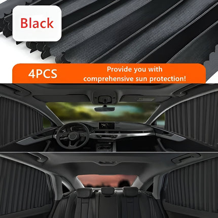 Car Sun Shade with Sliding Track – image 12