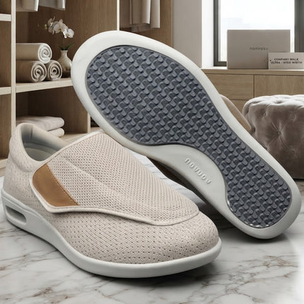 Shoes for Women Wide Width, Wide Toe Box Shoes for Swollen Feet, Comfort Shoes for Women with Arch Support and Insoles