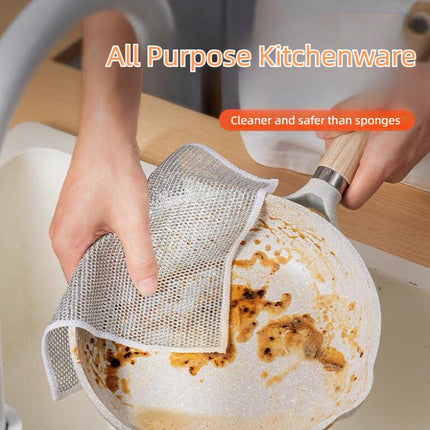 Reusable Cleaning Cloths 20 Pack, Steel Wire Dish Cloth – image 6
