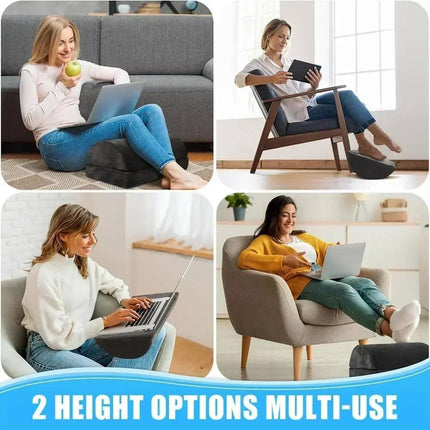 Under Desk Foot Rest, Office Foot Rest Pillow and Leg Rest for Travel – image 9