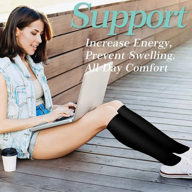 Compression Socks for Women and Men, Knee High Compression Stockings