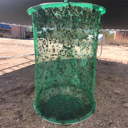 Fly Trap Outdoor Reusable, Non Toxic Fly Catcher for Patios and Gardens