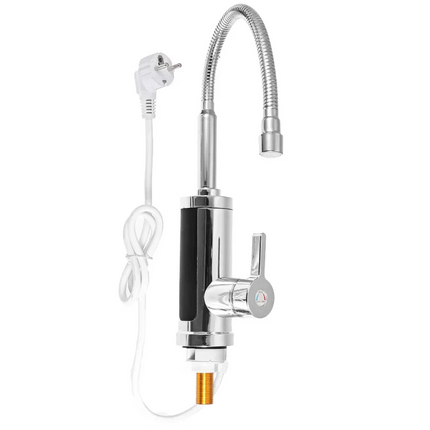 Electric Kitchen Faucet with Instant Hot Water, Electric Instant Water Heater Faucet, Instant Hot Water Tap for Sink