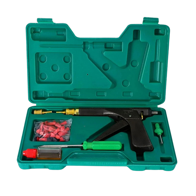 Tire Repair Kits for Cars, Tubeless Tire Plug Kit with Reusable Mushroom Tire Plugs for Motorcycle